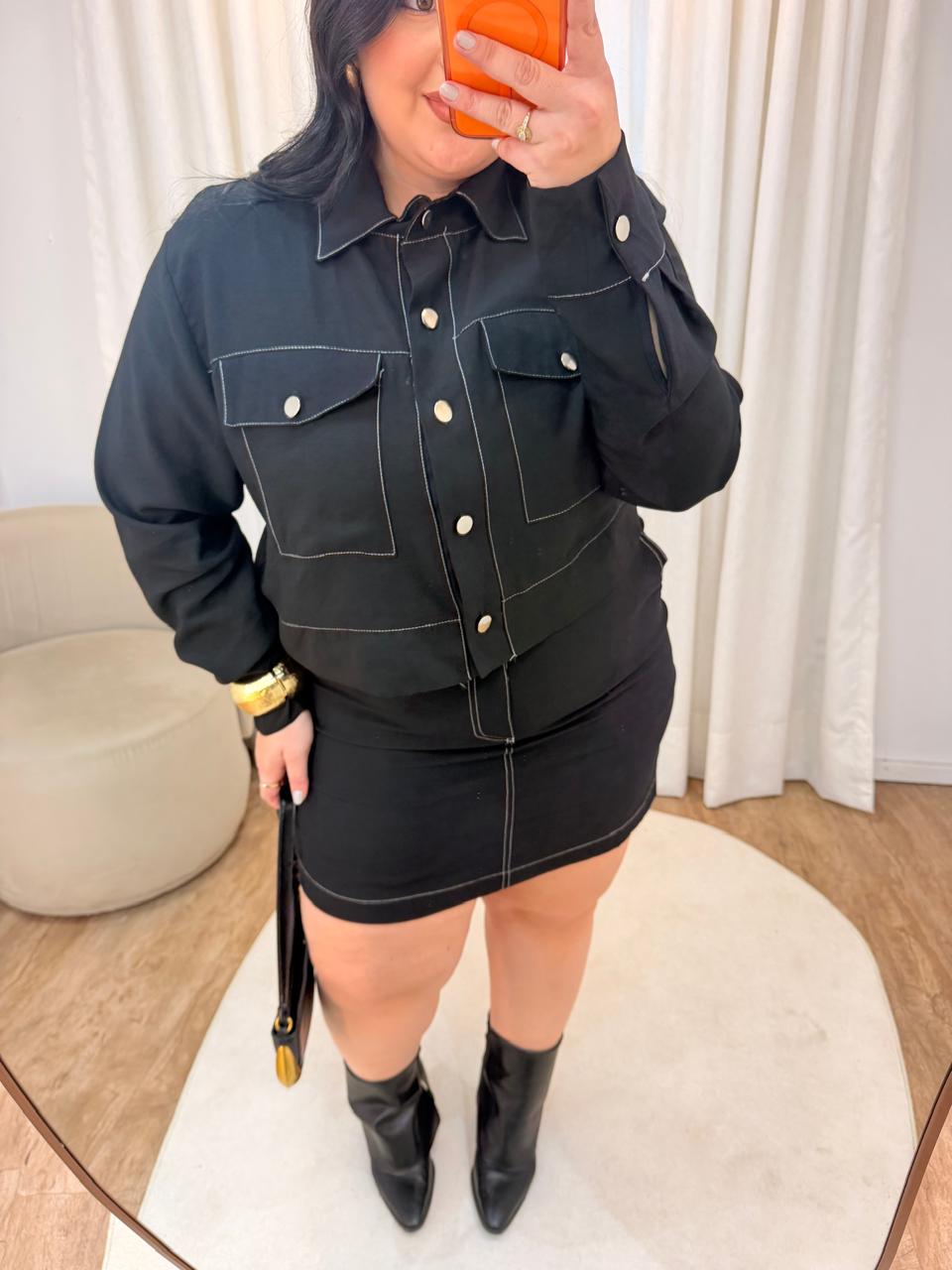 Conjunto Short Saia Flávia