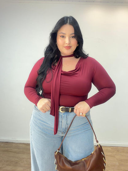 Blusa decote Degagê