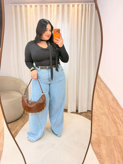 Blusa decote Degagê