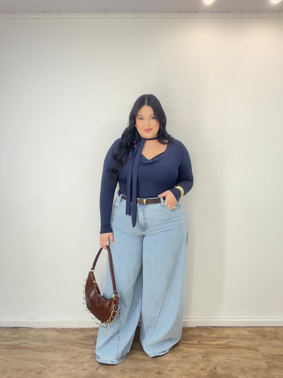 Blusa decote Degagê