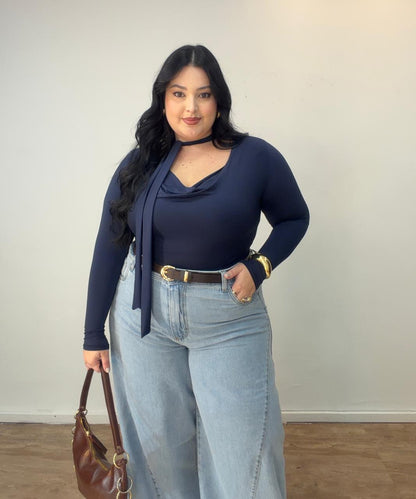 Blusa decote Degagê