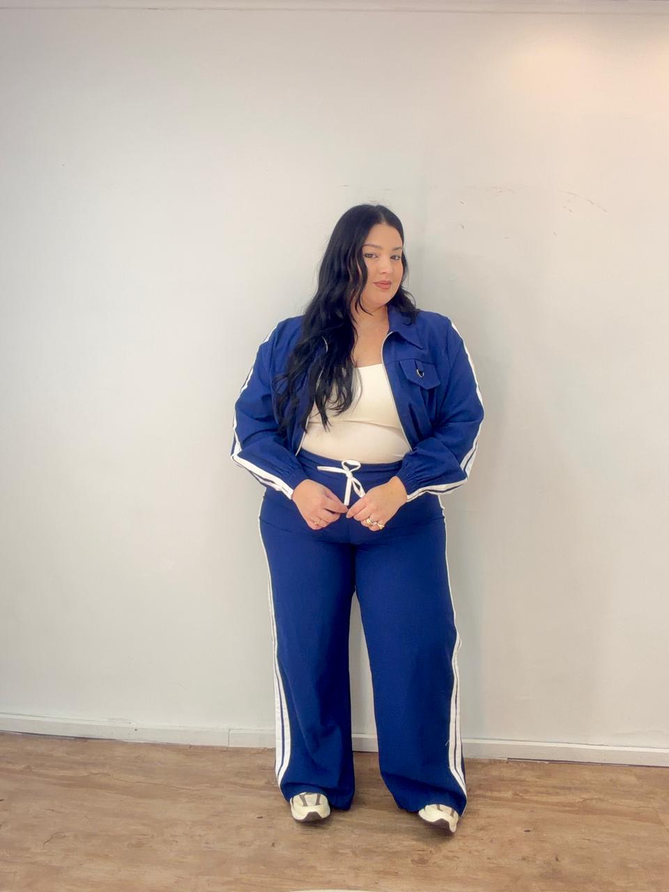 Conjunto de Listras com Jaqueta Leandra