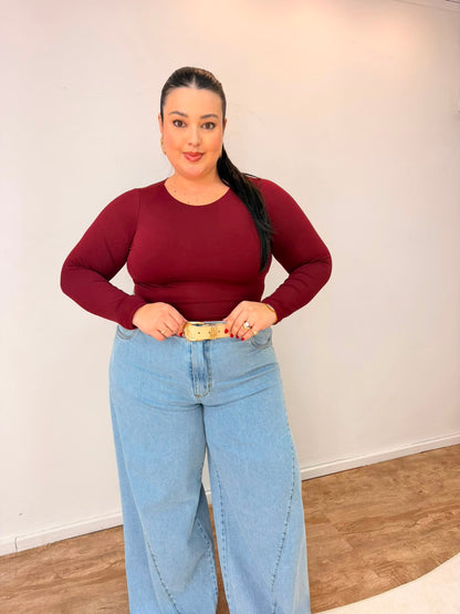 Cropped em Poliamida