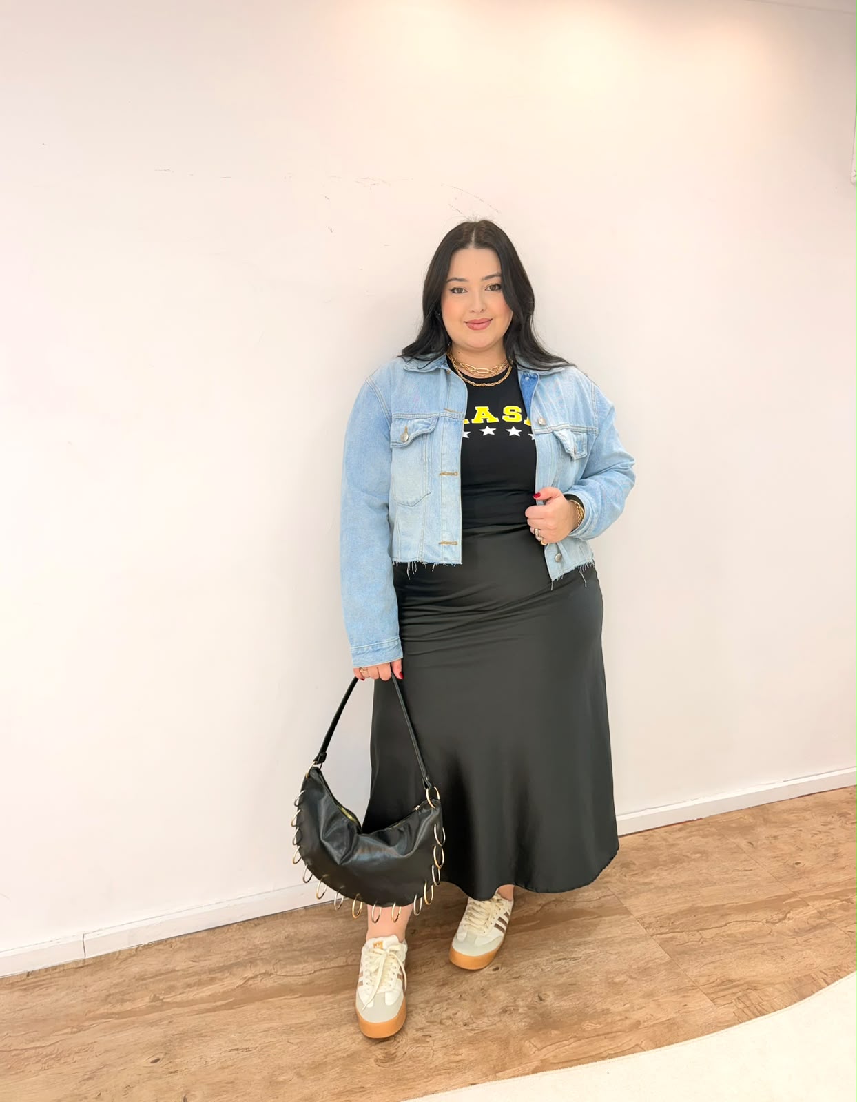 Jaqueta Cropped Jeans Farm