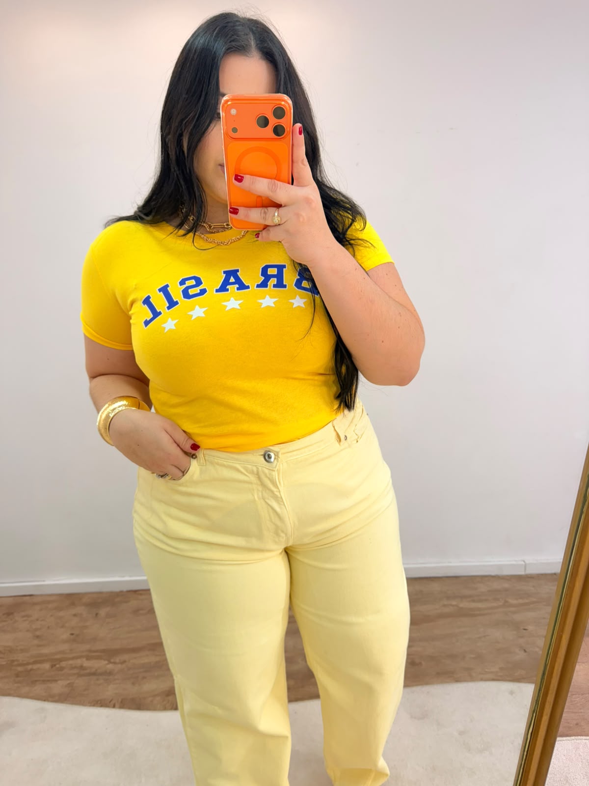 Camiseta Brasil Estrela