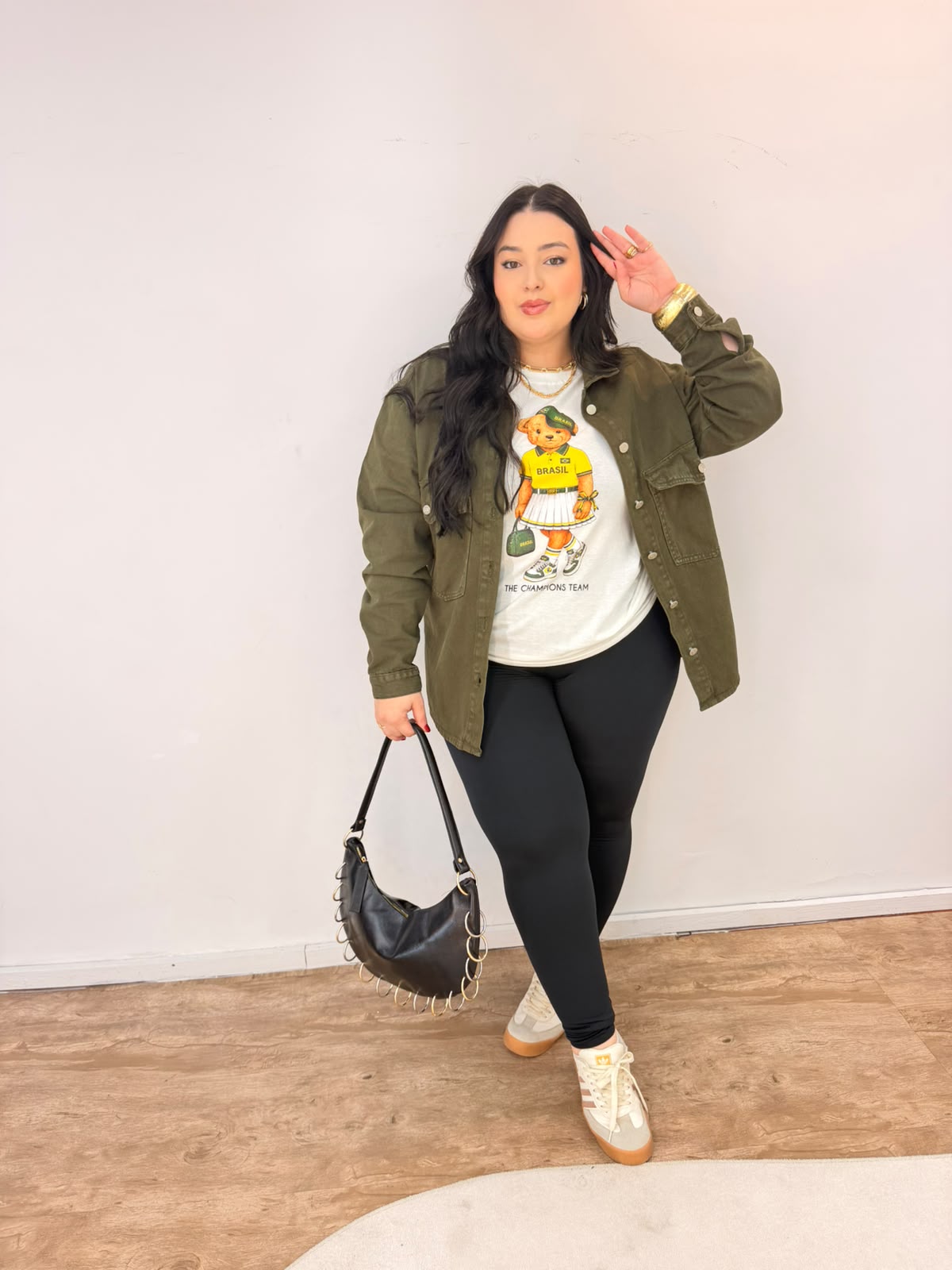 Jaqueta Jeans Alcance Verde