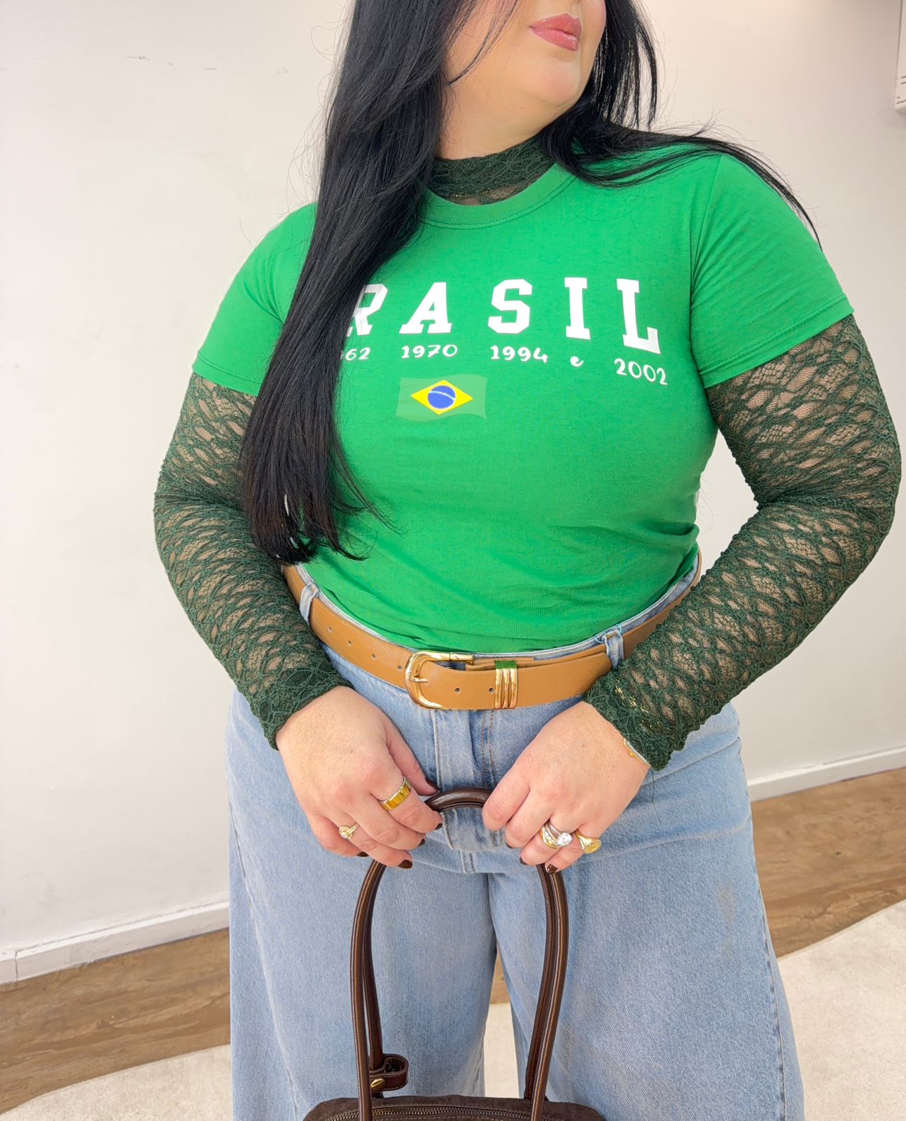 Blusa Brasil Títulos