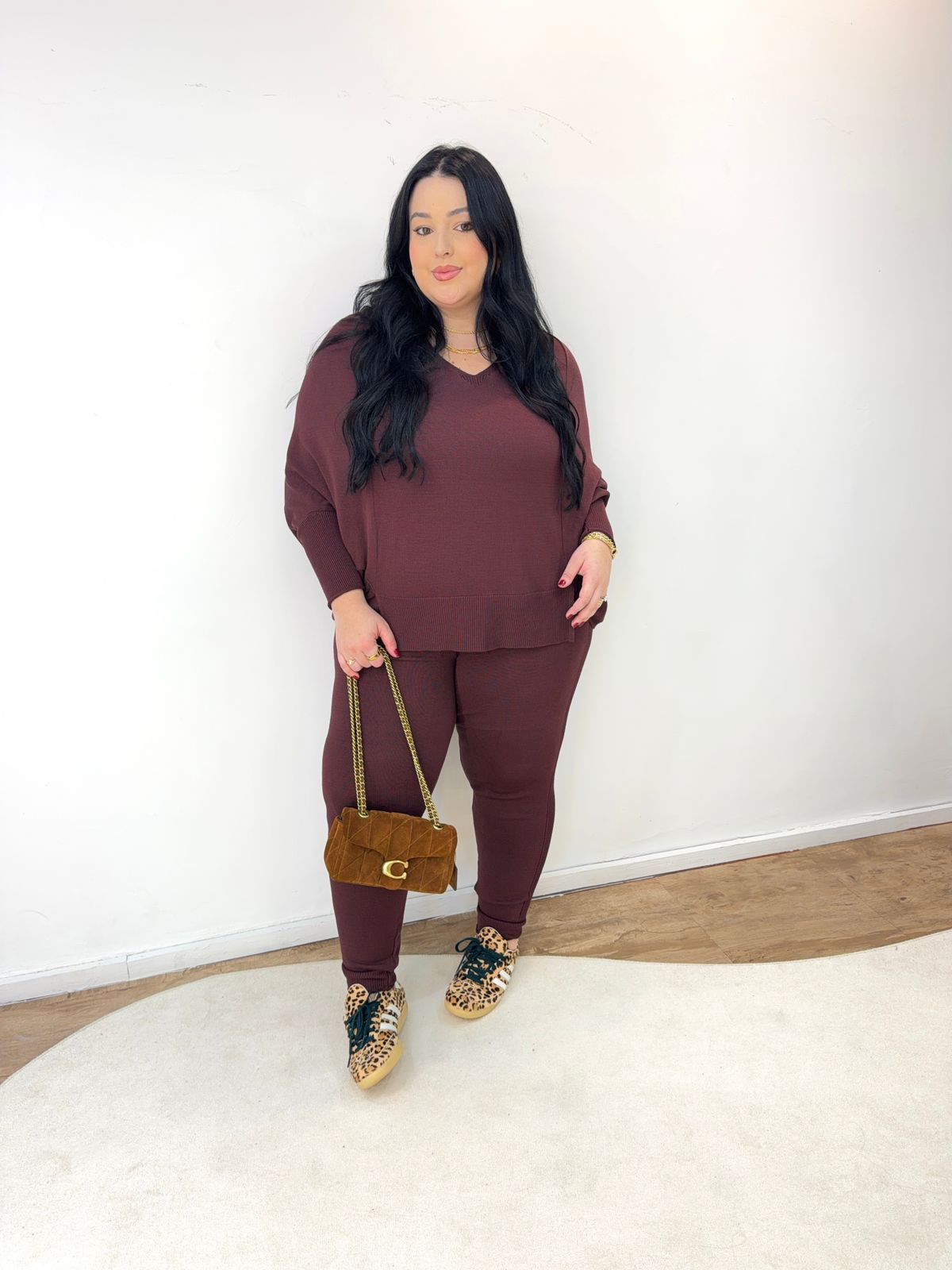 Conjunto Blusão em Tricot Modal Monarca