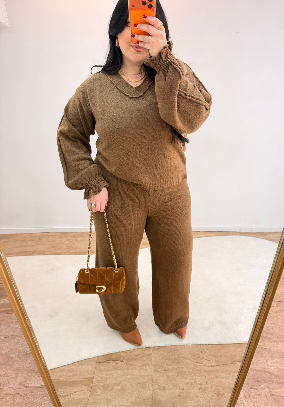 Conjunto em Tricot Mousse Margot