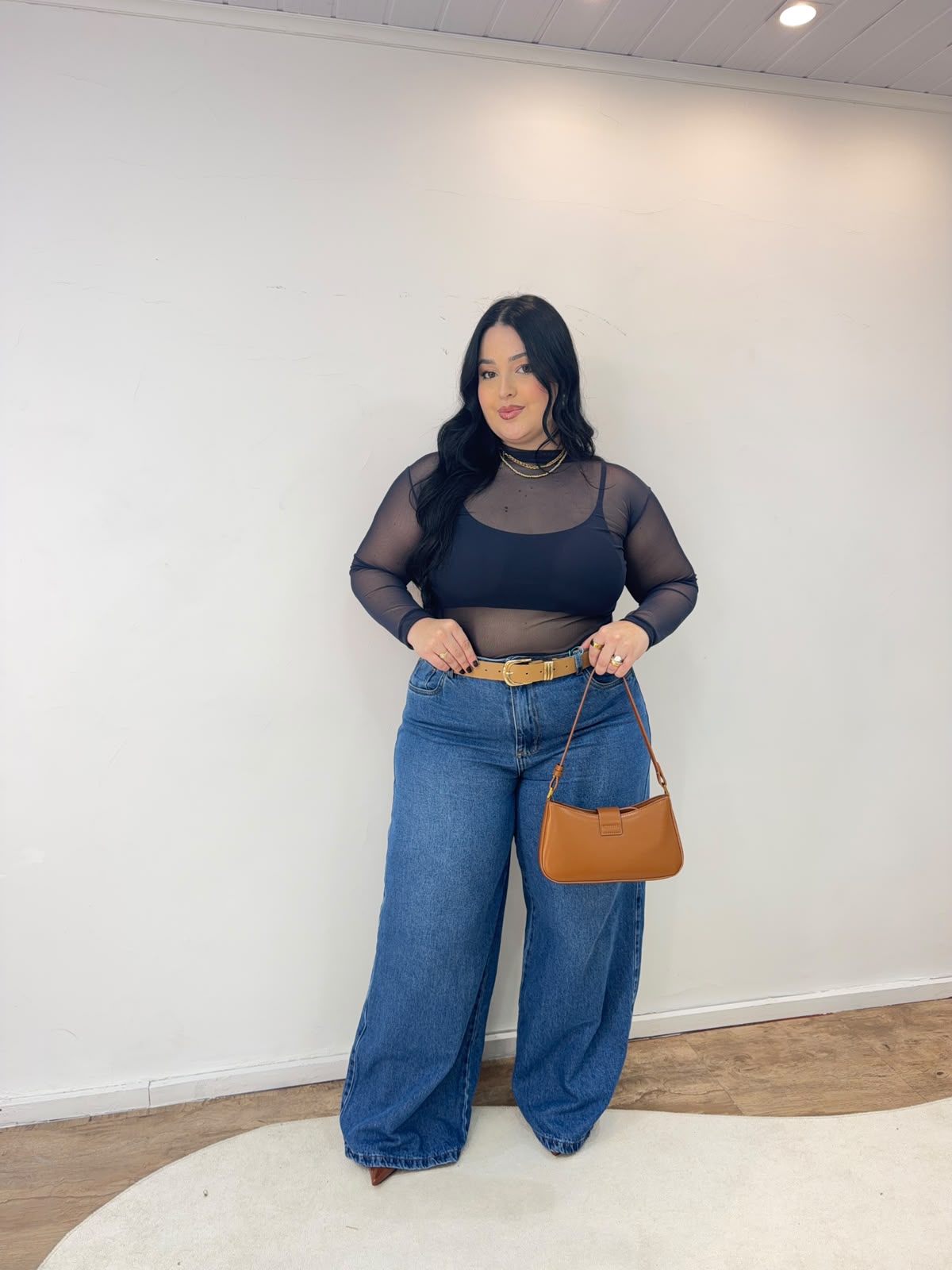 Wide Leg Básica Estonada