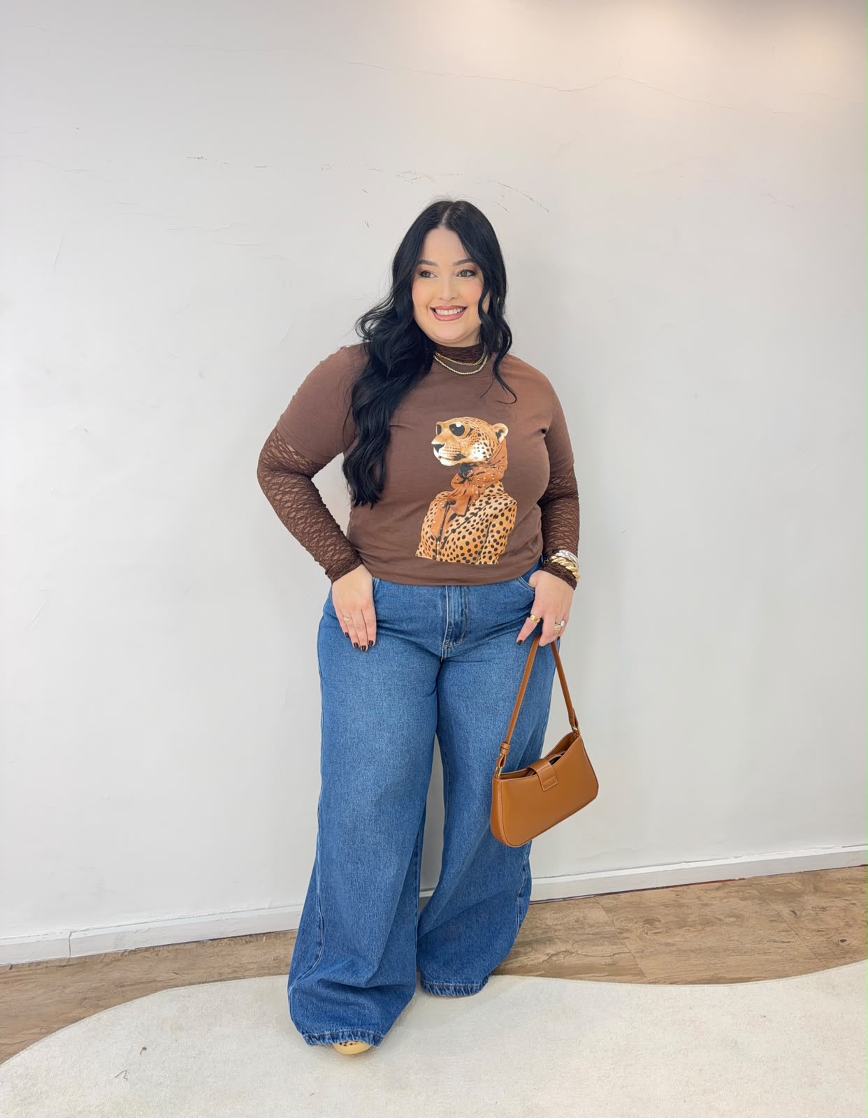 Wide Leg Básica Estonada