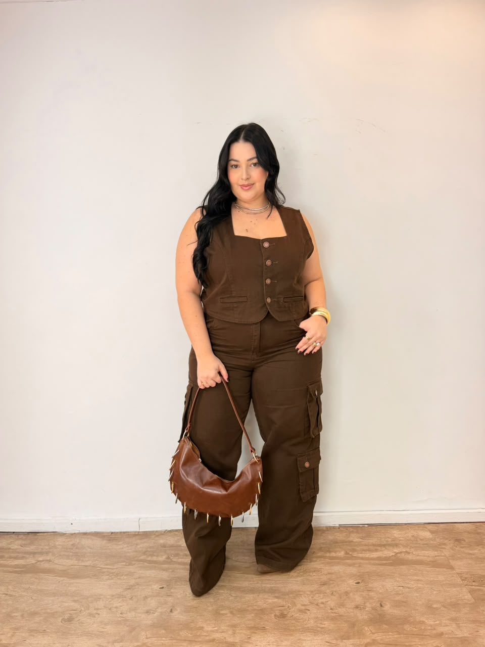 Conjunto Jeans Cargo Utility