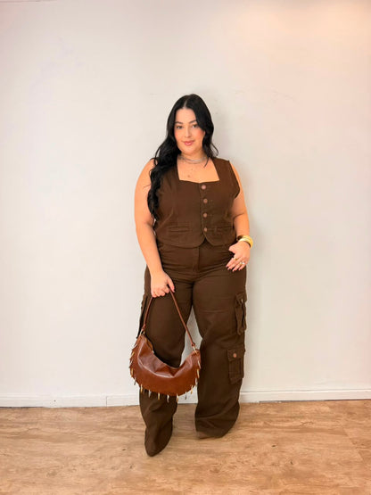 Conjunto Jeans Cargo Utility