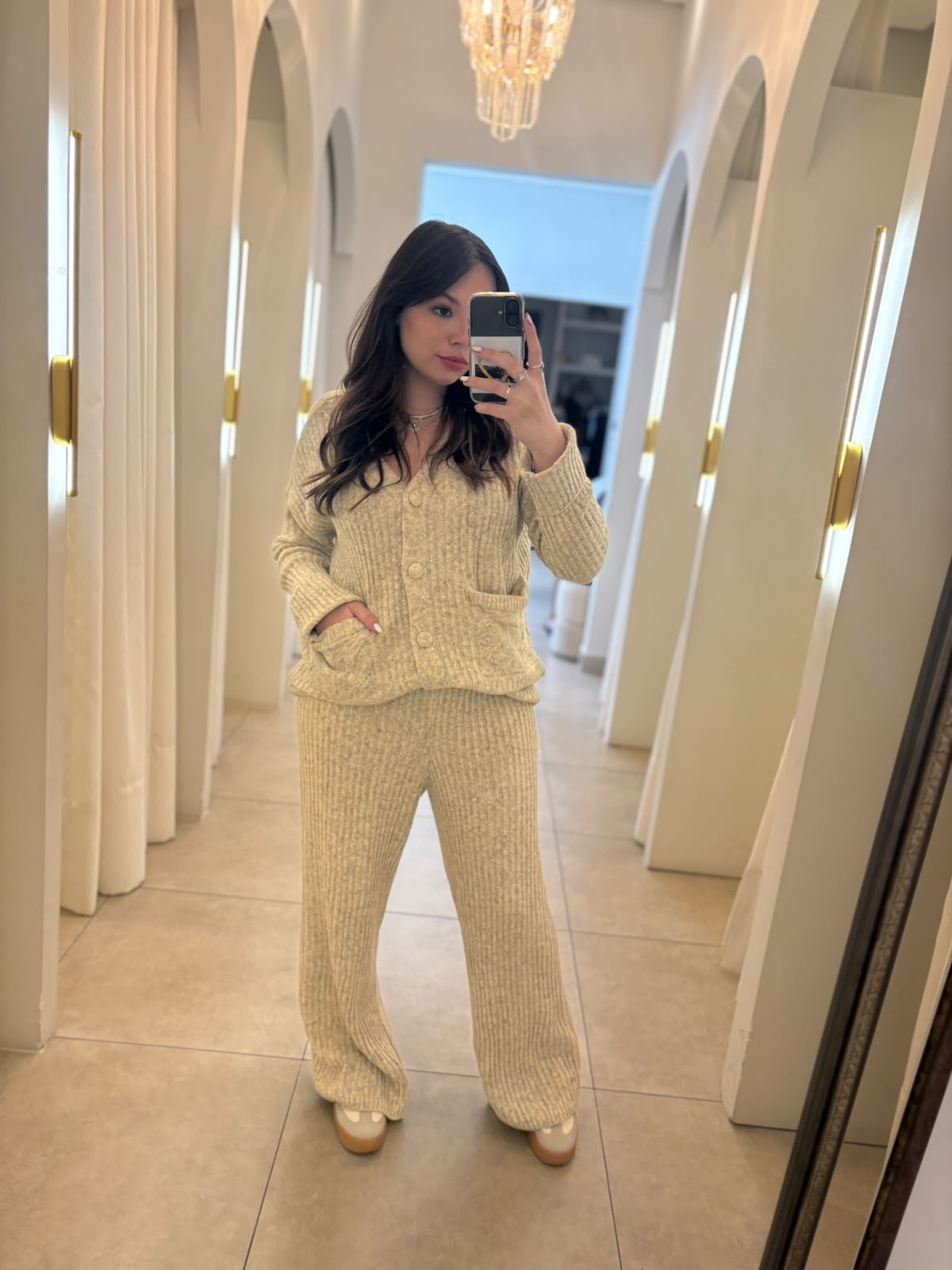 Conjunto em Tricot Mousse Molina