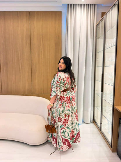 Vestido Cropped Jardim Vitral Farm