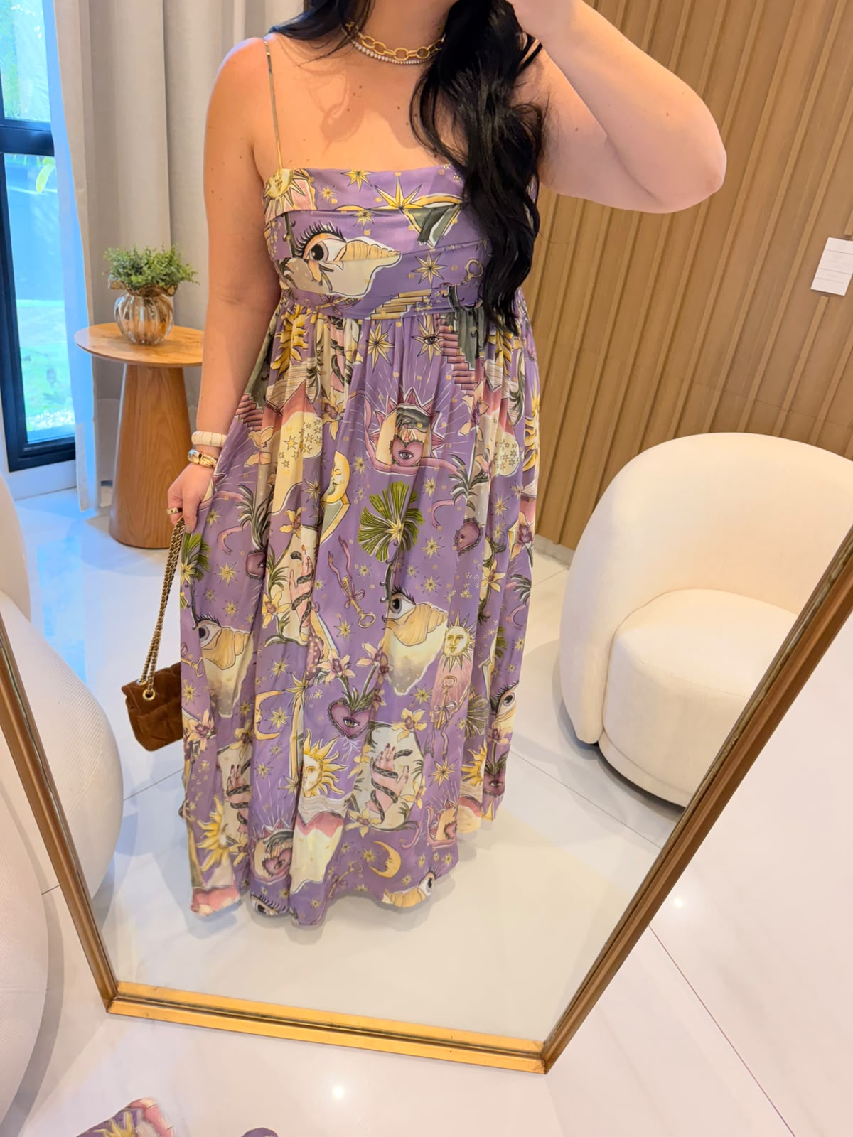 Vestido Longo Selva Mística Farm