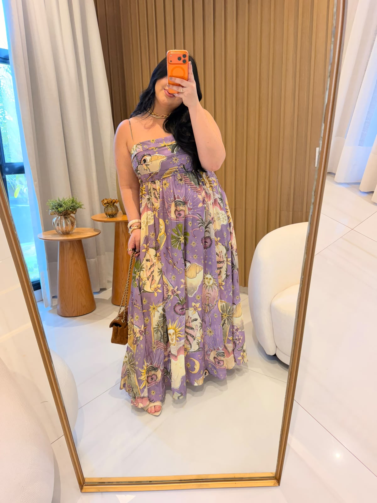 Vestido Longo Selva Mística Farm
