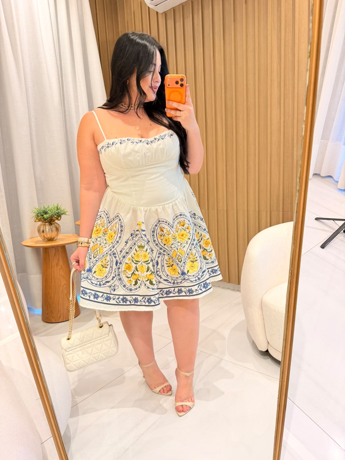 Vestido Curto Romance Boho Farm