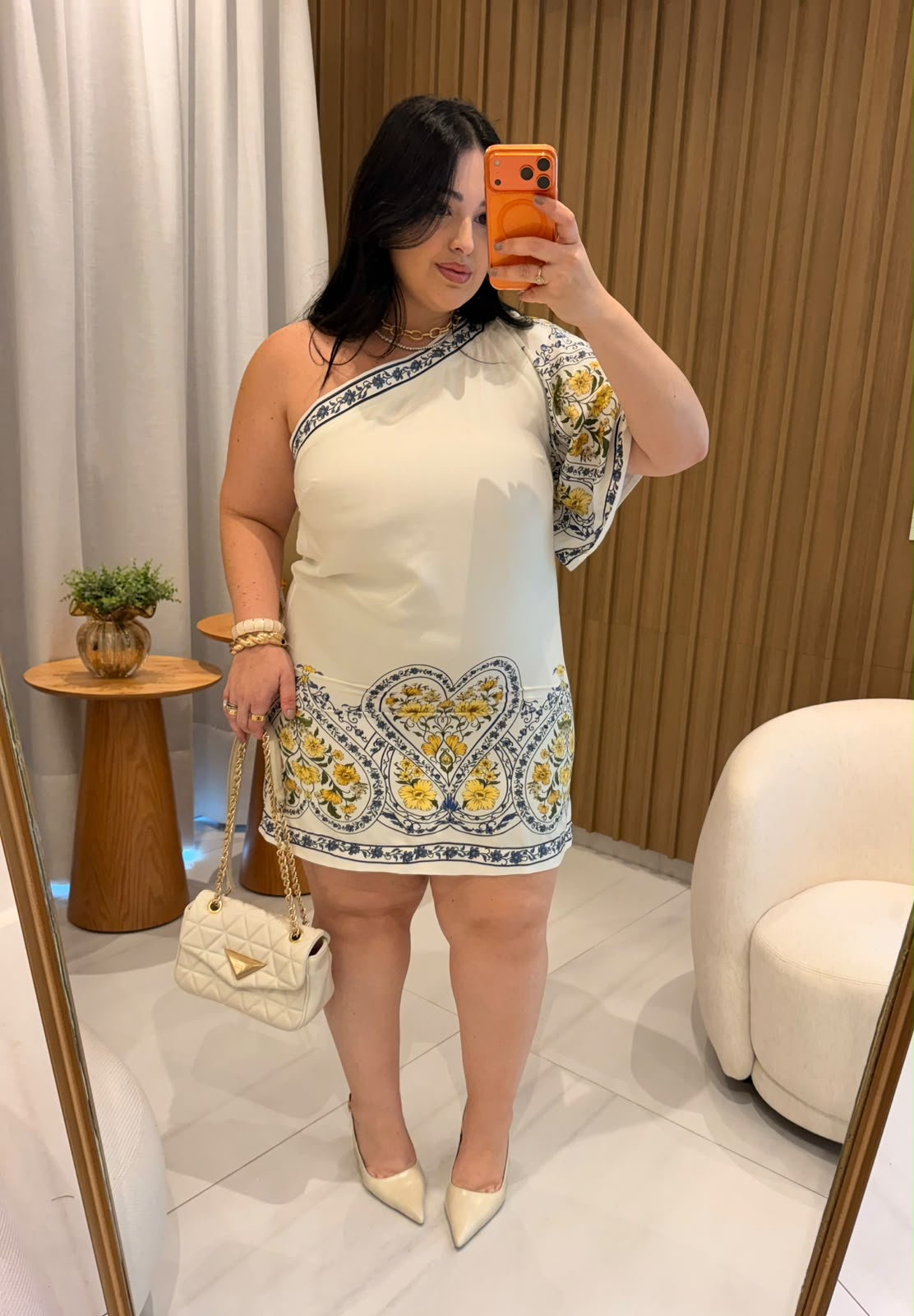 Vestido Romance Boho Ombro Só Farm