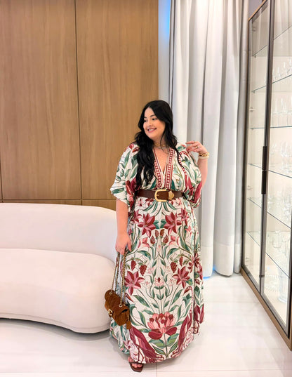Vestido Cropped Jardim Vitral Farm