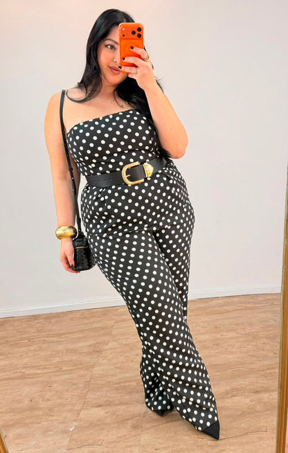 Conjunto de Bata Tomara que Caia Poá