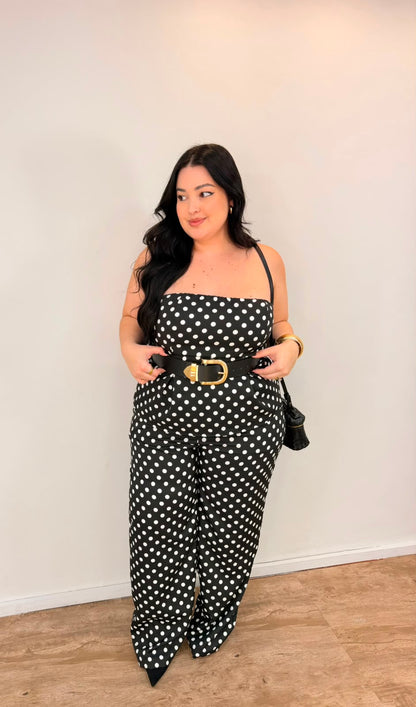 Conjunto de Bata Tomara que Caia Poá
