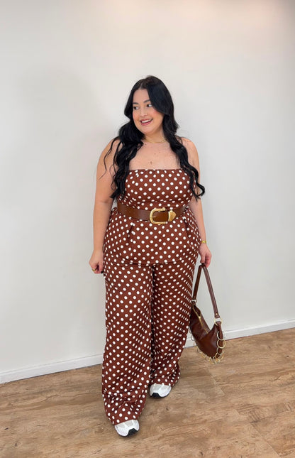 Conjunto de Bata Tomara que Caia Poá