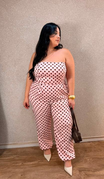 Conjunto de Bata Tomara que Caia Poá