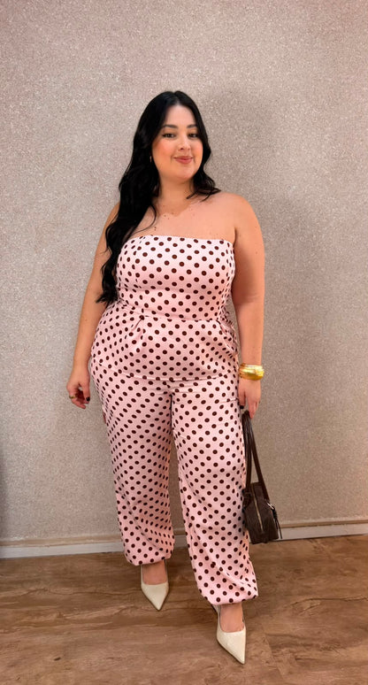 Conjunto de Bata Tomara que Caia Poá
