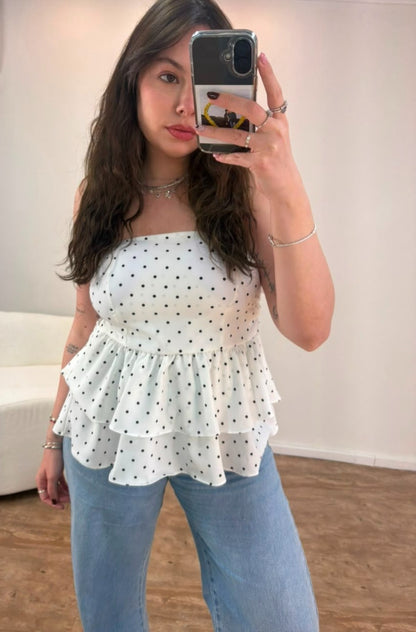 Blusa Tomara que Caia Poá