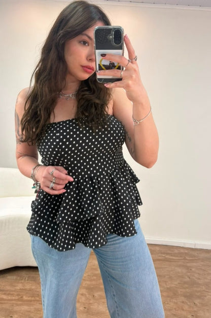 Blusa Tomara que Caia Poá