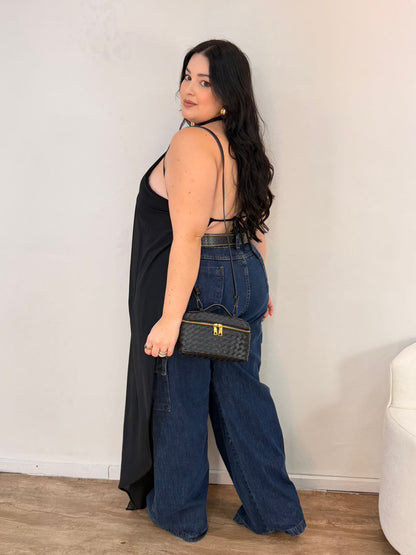 Bata Alongada Babados