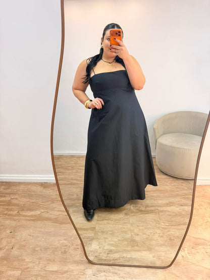 Vestido Midi Merlo Farm