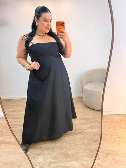Vestido Midi Merlo Farm
