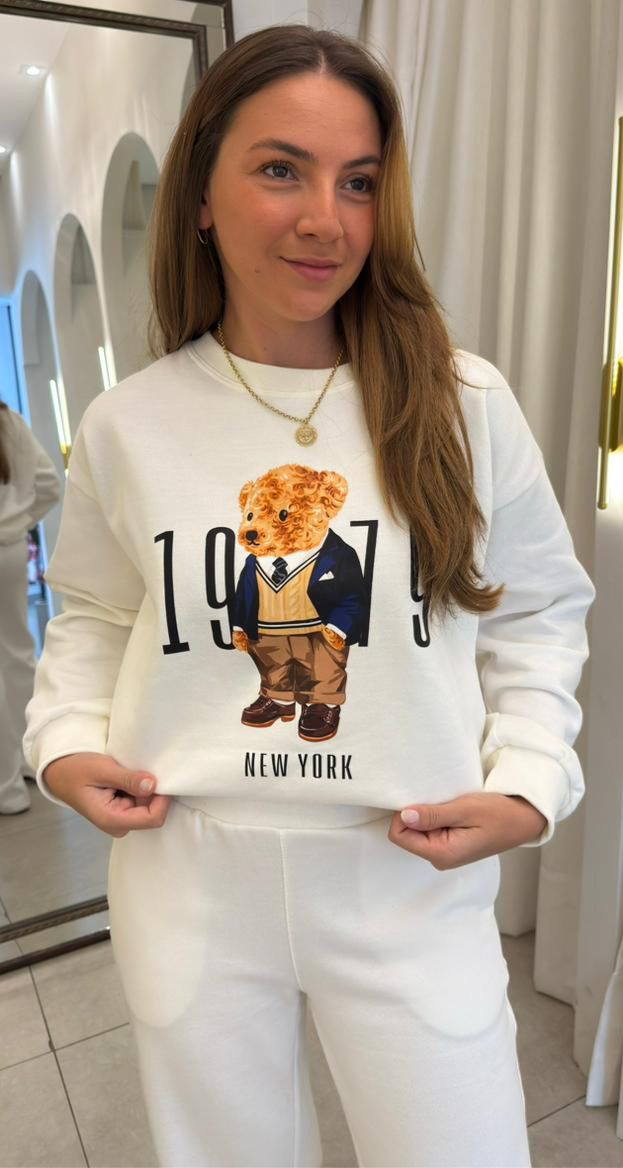 Conjunto Moletom Urso