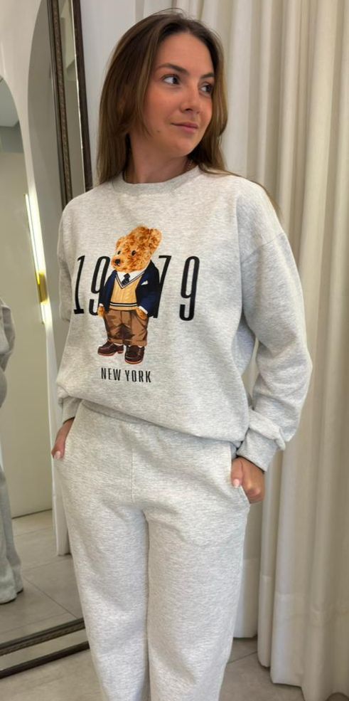 Conjunto Moletom Urso