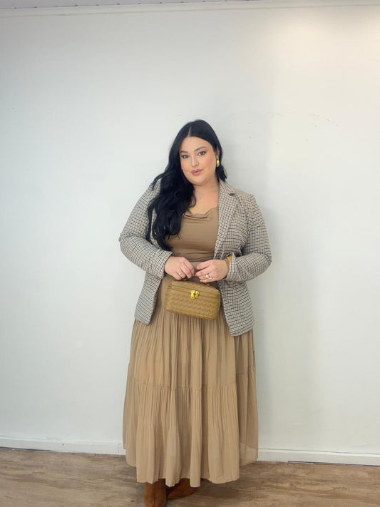 Saia Plissado Lisa