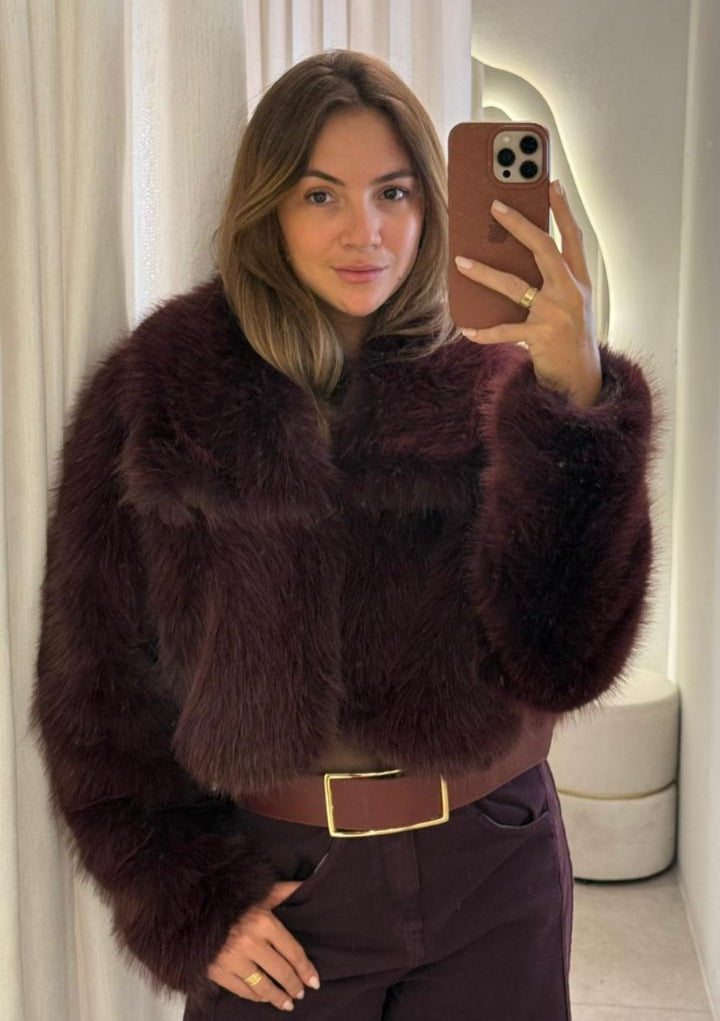 Casaco de Pelo Zara
