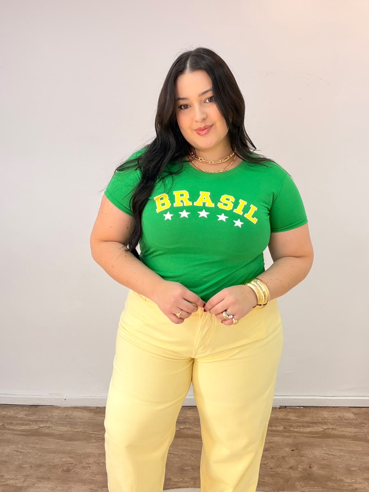 Camiseta Brasil Estrela