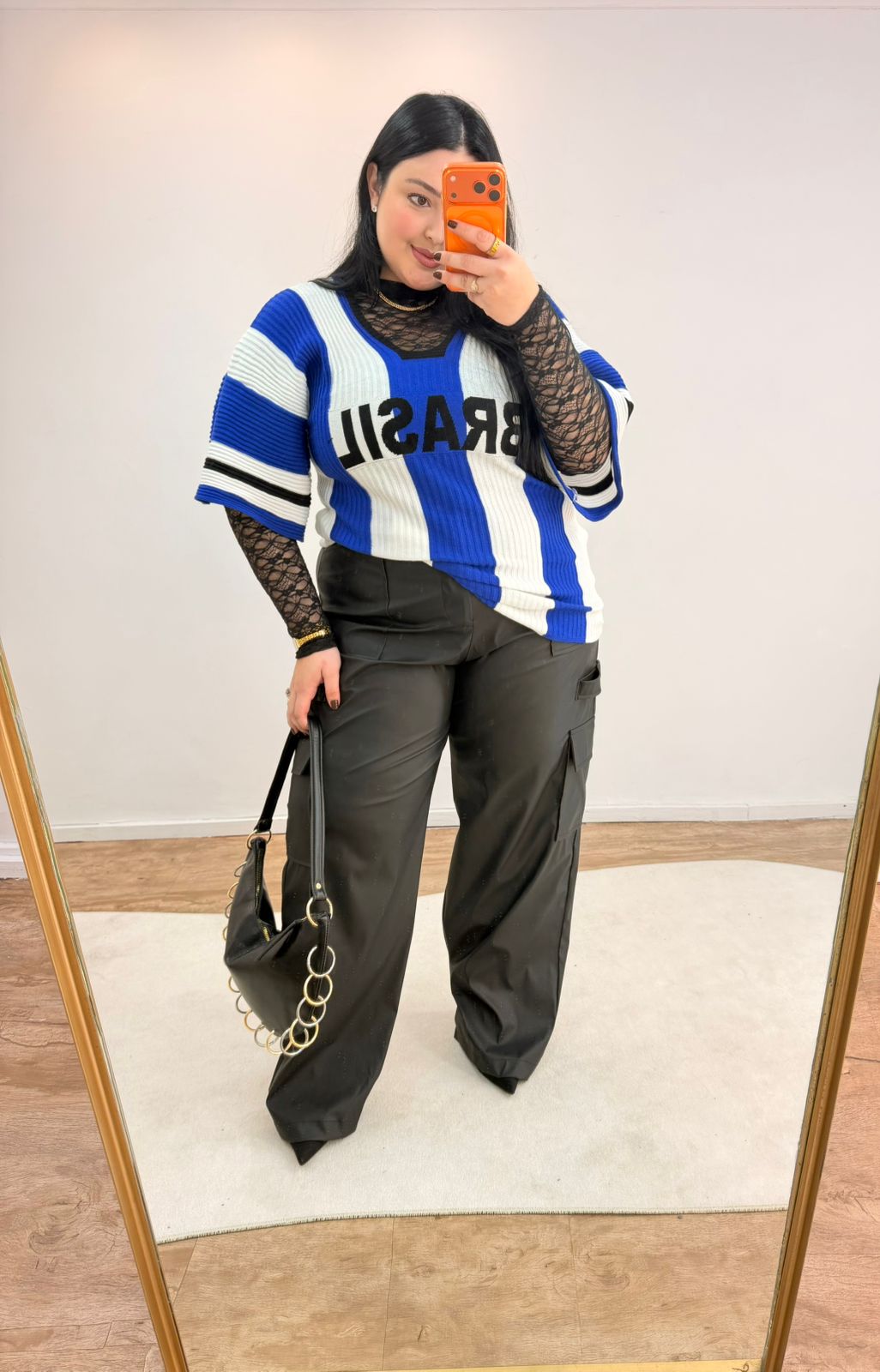 Blusa Tricot Over do Brasil