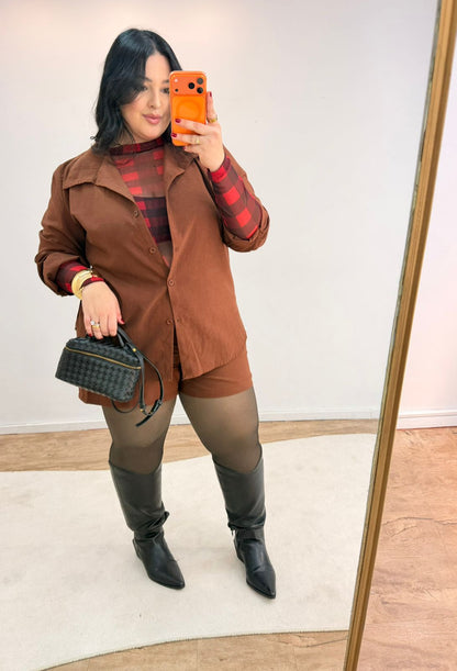 Conjunto Camisa e Short Samira