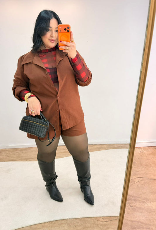 Conjunto Camisa e Short Samira