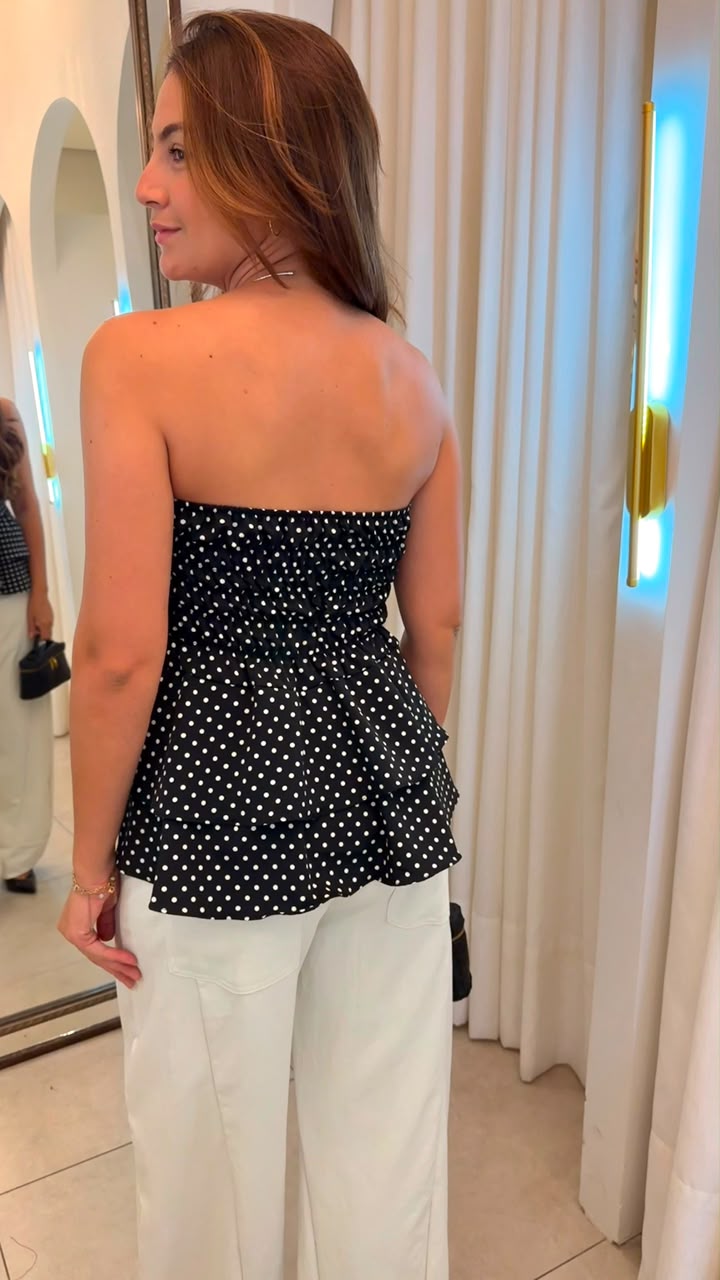 Blusa Tomara que Caia Poá