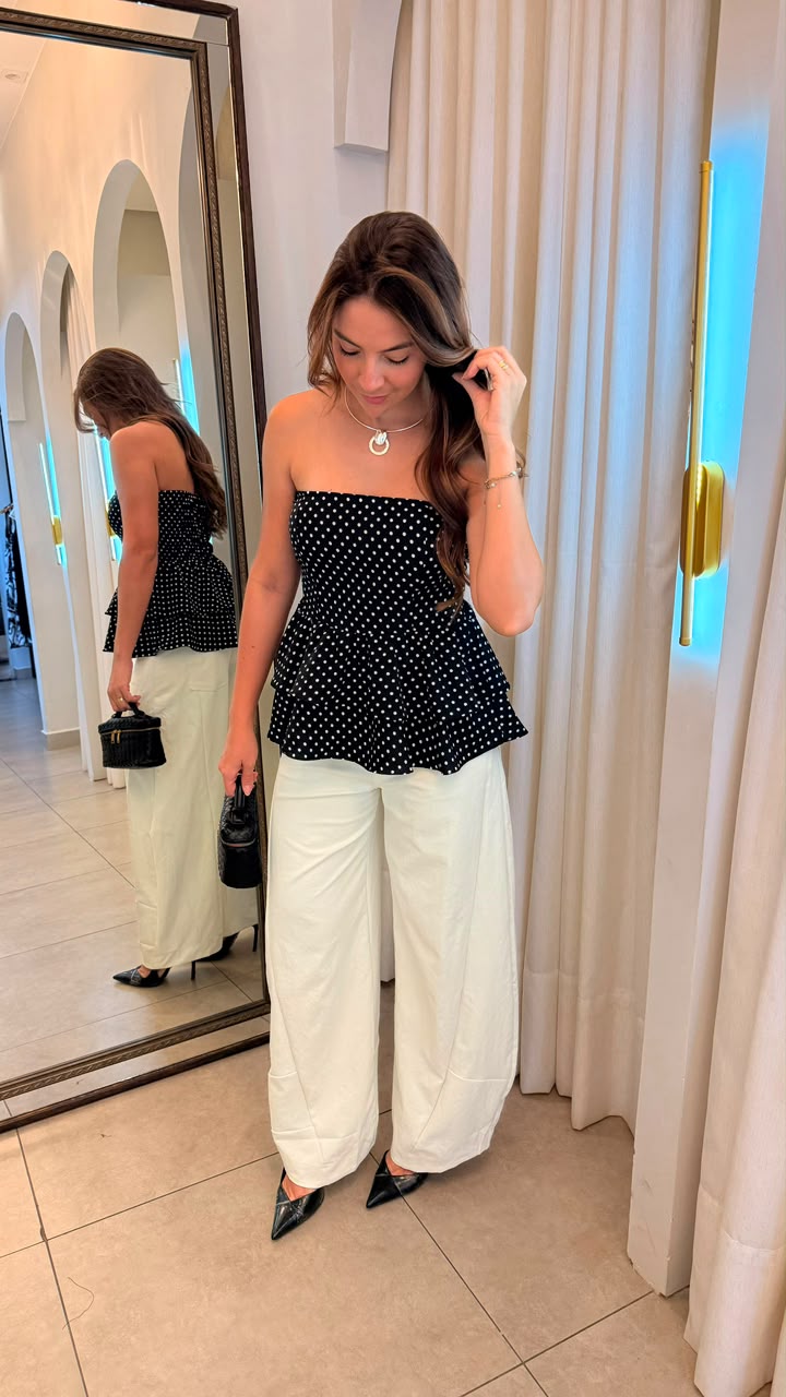 Calça Sarja Marina