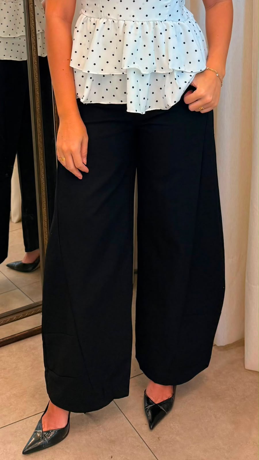 Calça Sarja Marina