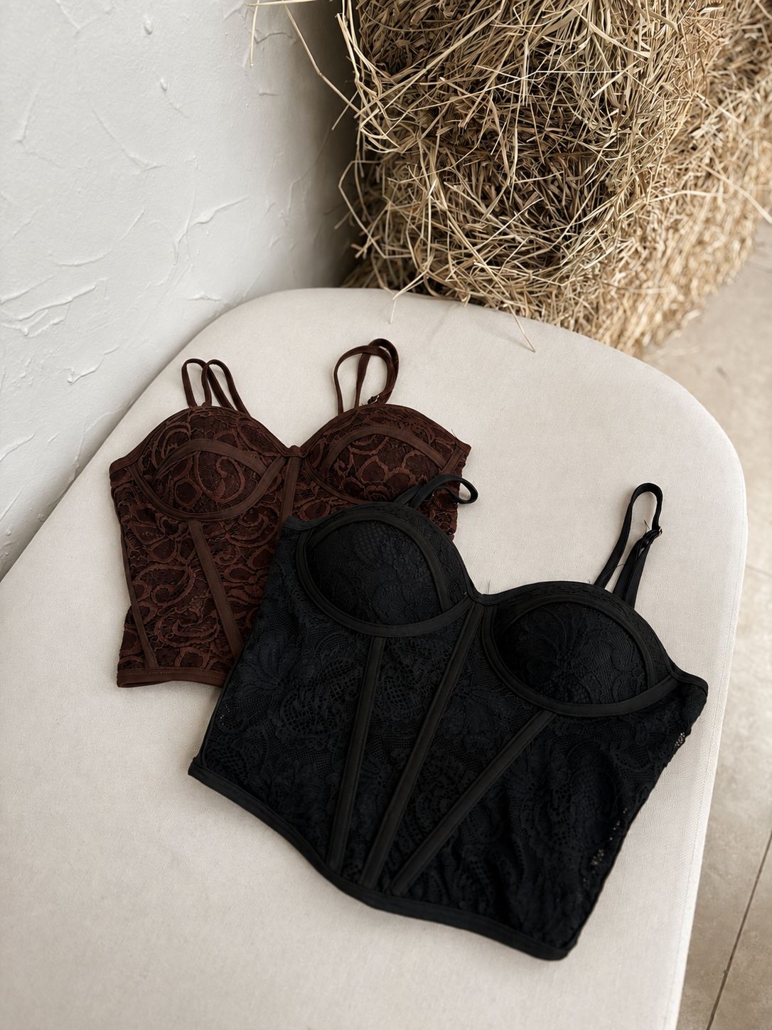 Corselet em Renda