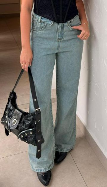 Calça Jeans Cós Virado Sujinha