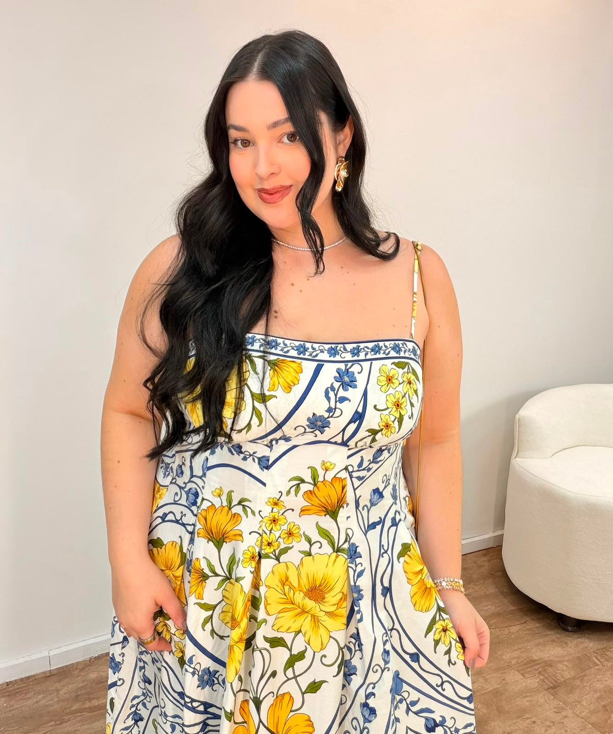 Vestido Longo Estampado Boho Do Amor Farm