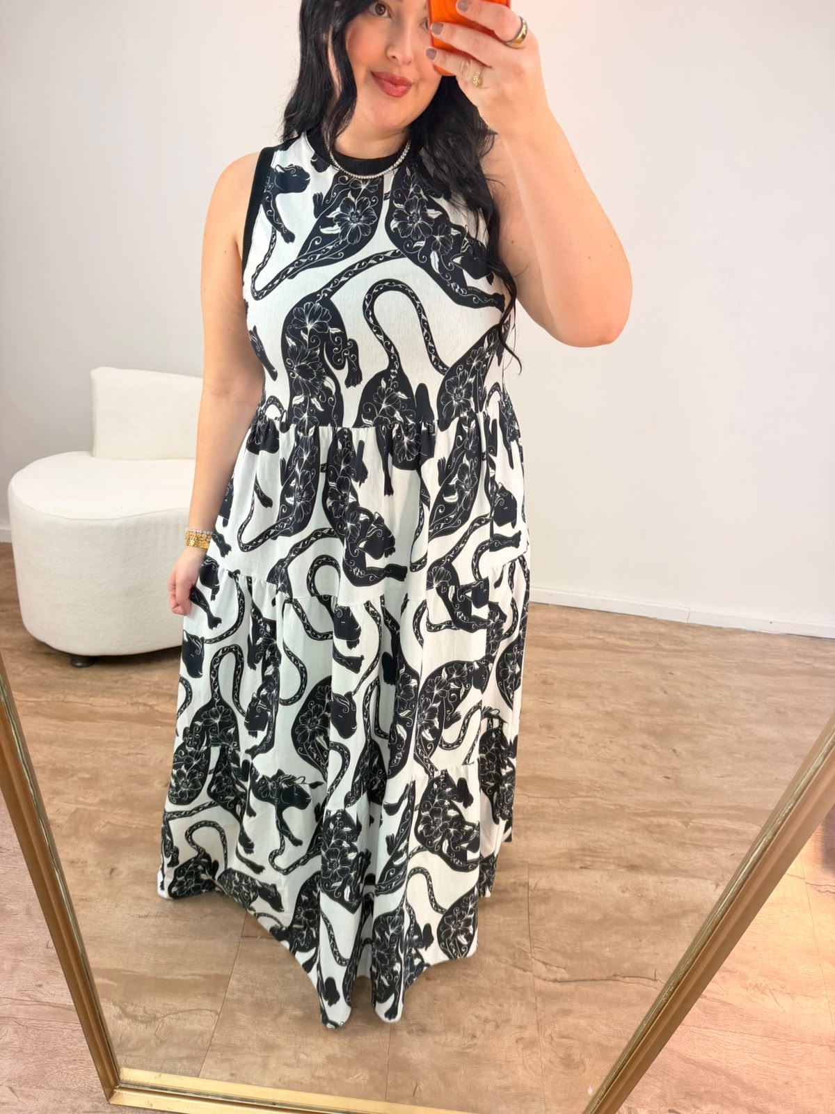 Vestido Marias Estampado Amor De Pantera Farm