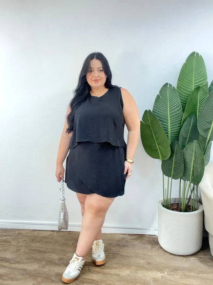 Macacão em Tecido Duna Mavi